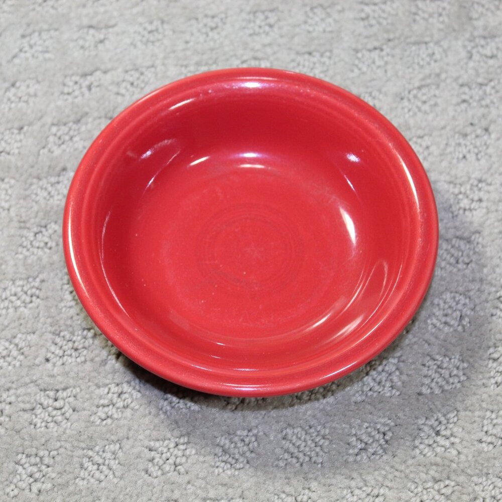 Fiesta Ware Small Red Fruit Bowl 5.25” 6oz. Homer Laughlin Dinnerware